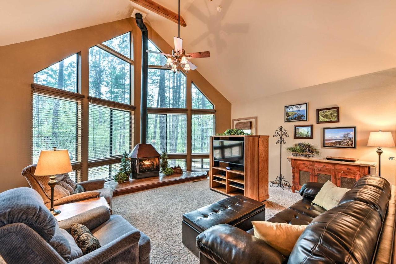 Prescott Cabin With Beautiful Forest Views And Deck! מראה חיצוני תמונה