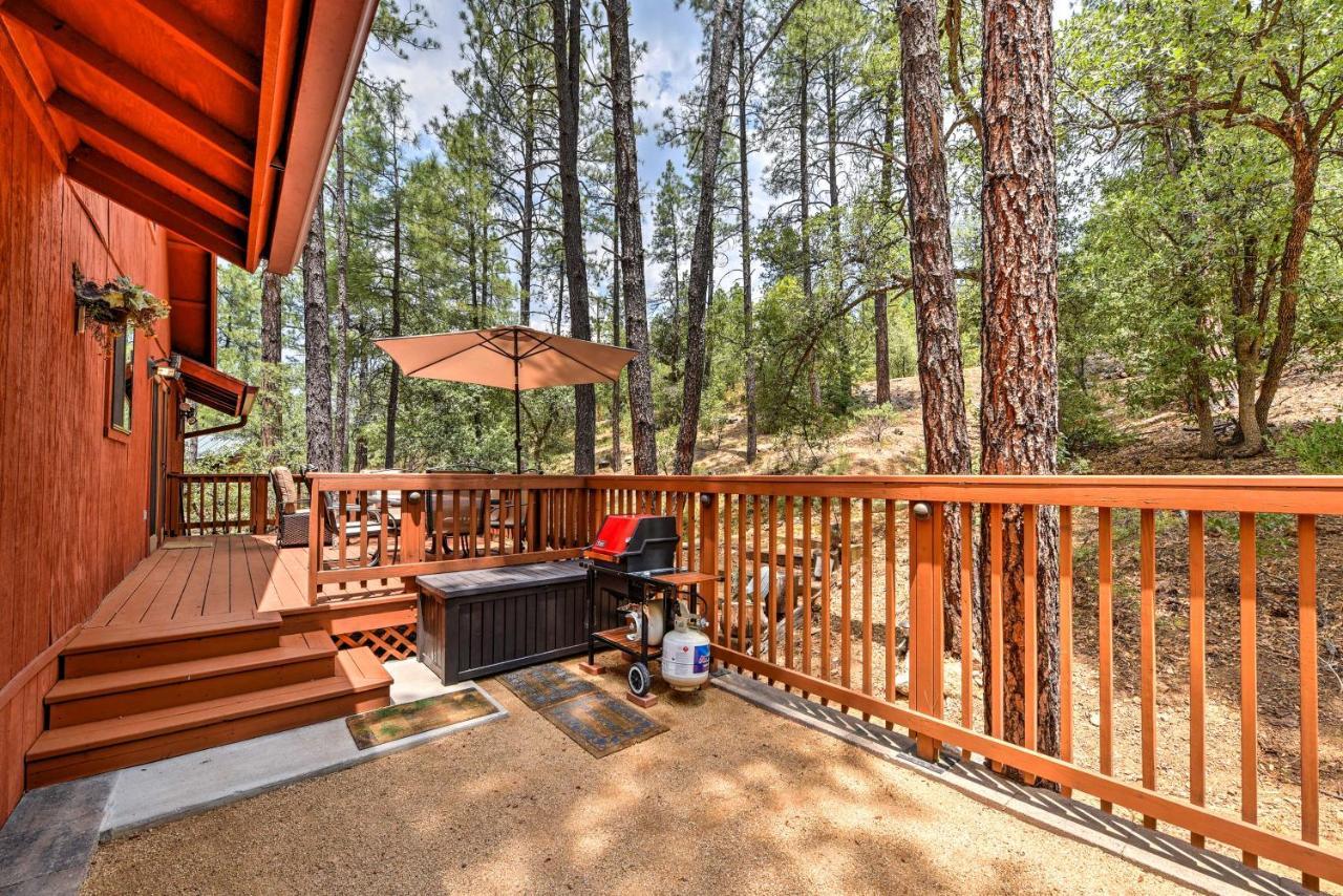 Prescott Cabin With Beautiful Forest Views And Deck! מראה חיצוני תמונה