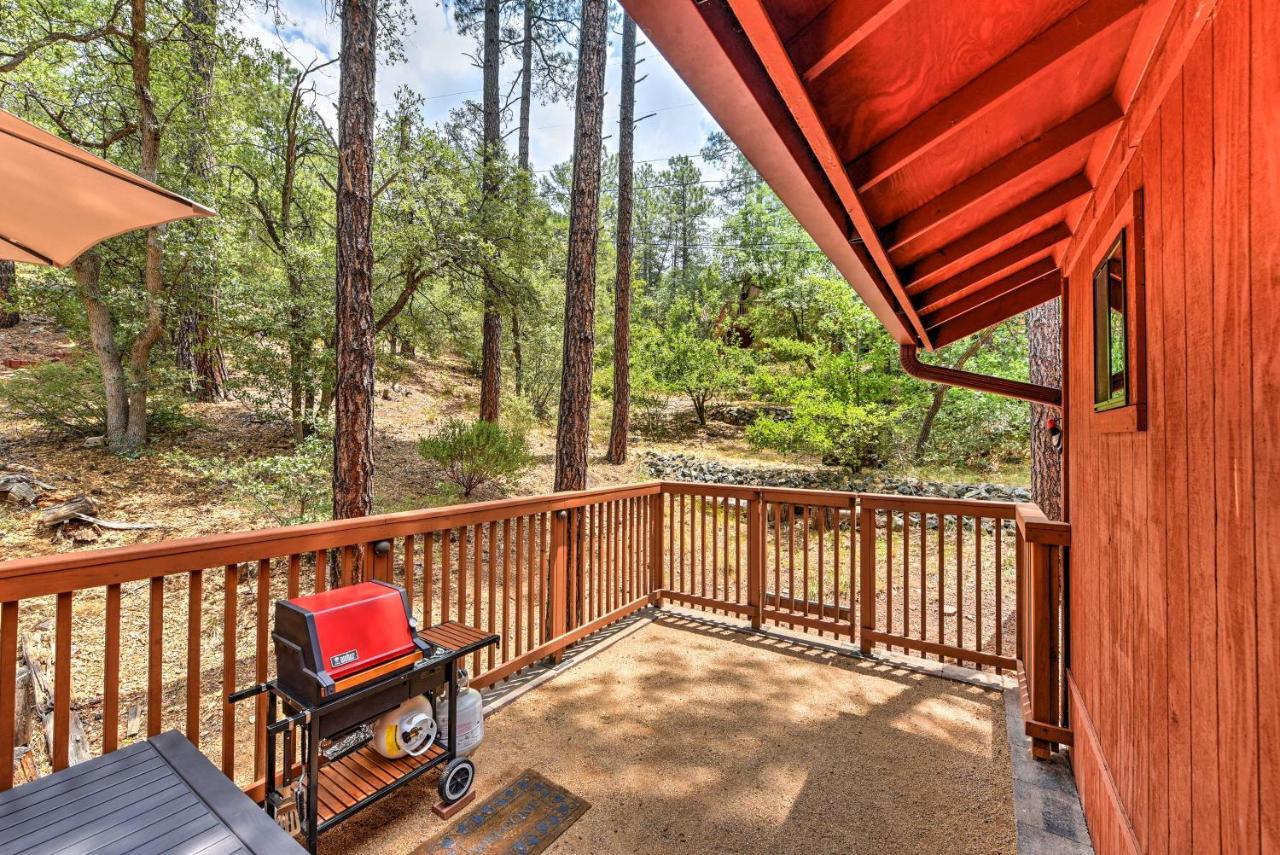 Prescott Cabin With Beautiful Forest Views And Deck! מראה חיצוני תמונה