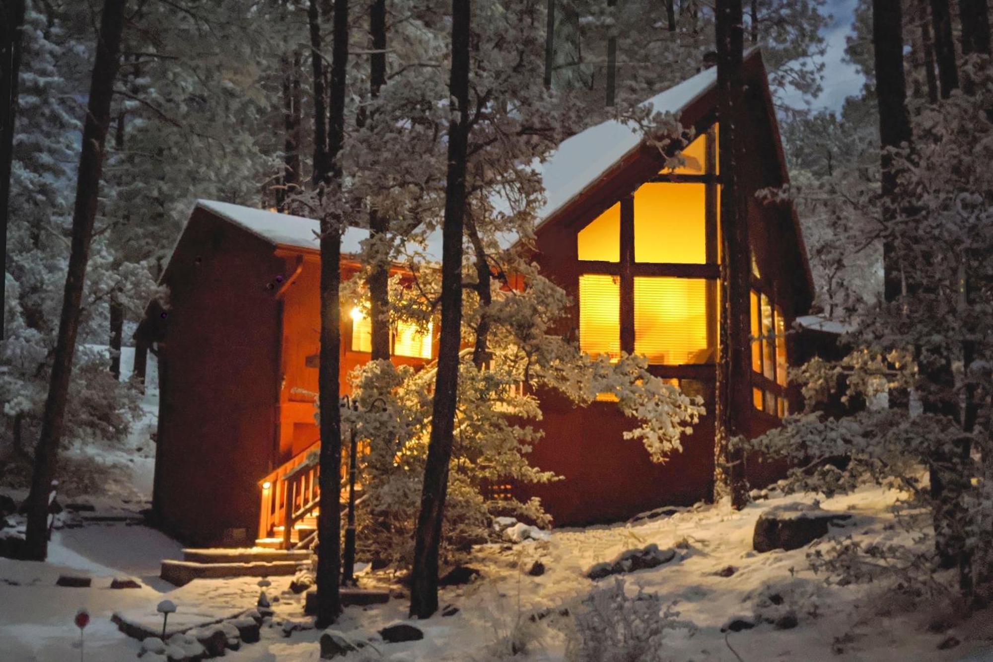 Prescott Cabin With Beautiful Forest Views And Deck! מראה חיצוני תמונה