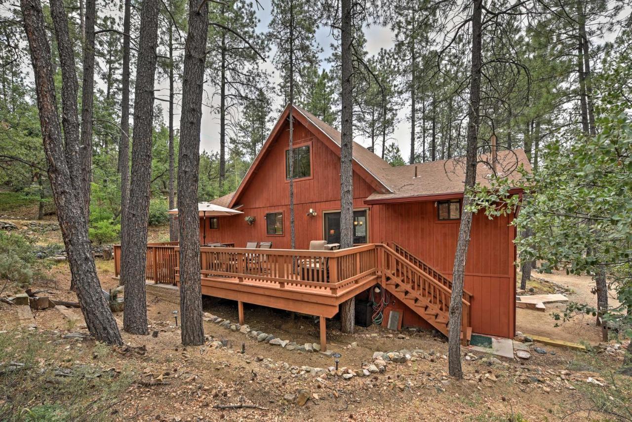 Prescott Cabin With Beautiful Forest Views And Deck! מראה חיצוני תמונה